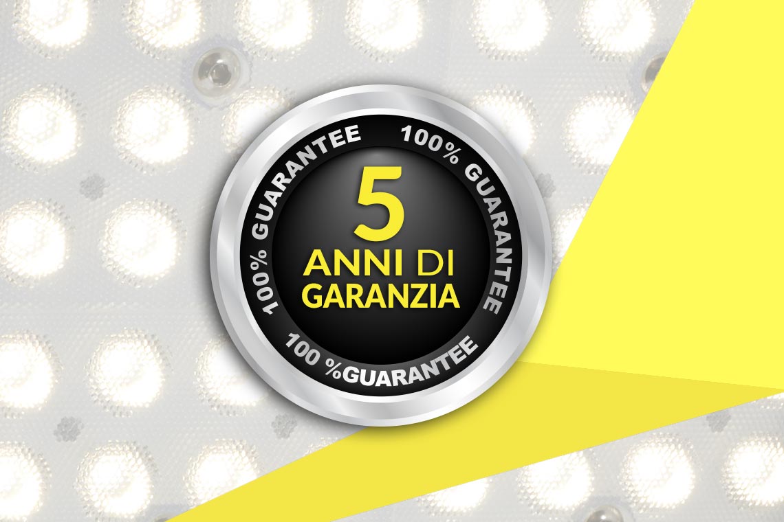 LIICHT Professional lighting - Garanzia 5 anni